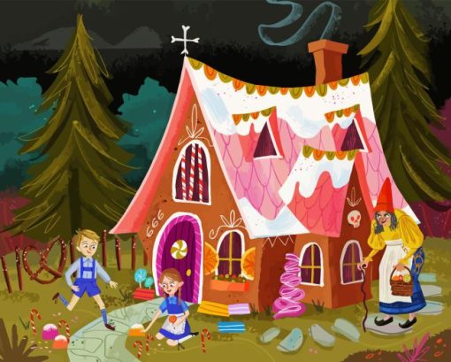 hansel and gretel Diamond Paintings