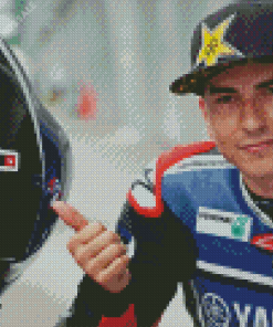 Jorge Lorenzo Diamond Painting