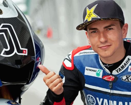 Jorge Lorenzo Diamond Painting