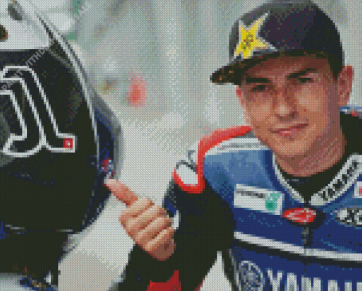 Jorge Lorenzo Diamond Painting