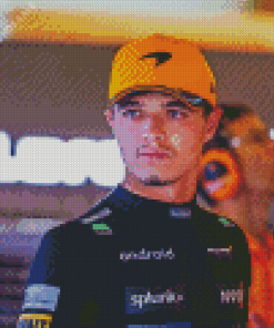 Lando Norris Diamond Painting