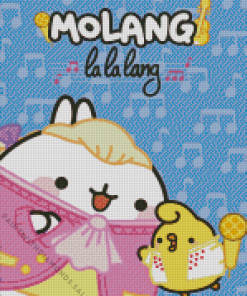 Molang Diamond Painting