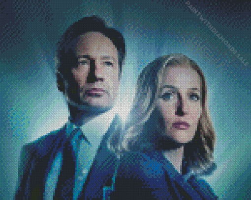 mulder and scully Diamond Paintings