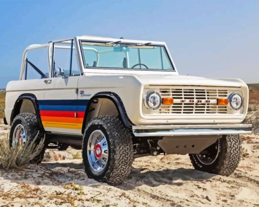 old ford bronco Diamond Paintings