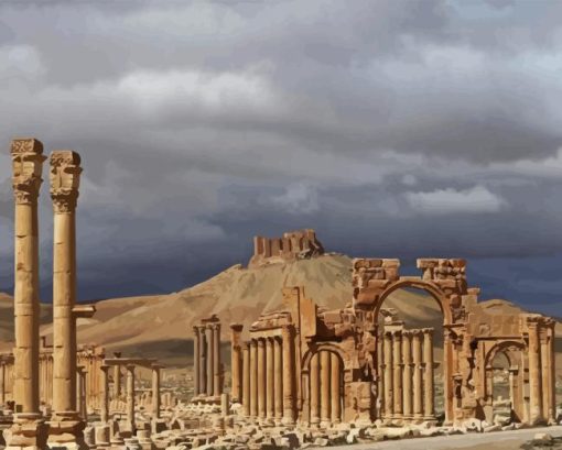 Palmyra Ruins diamond paintings