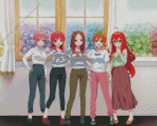 quintessential quintuplets Diamond Paintings