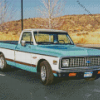 1972 Truck Diamond Painting