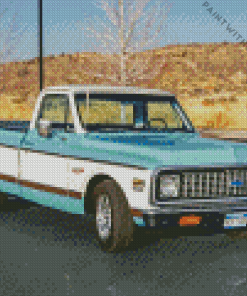 1972 Truck Diamond Painting