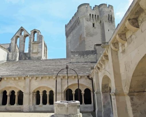 Abbaye De Montmajour Arles Diamond Painting