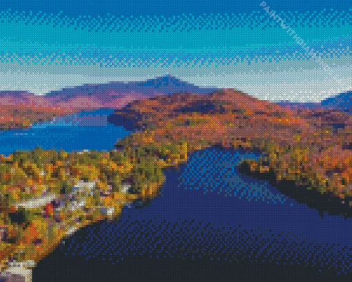 Adirondack Lake Diamond Painting