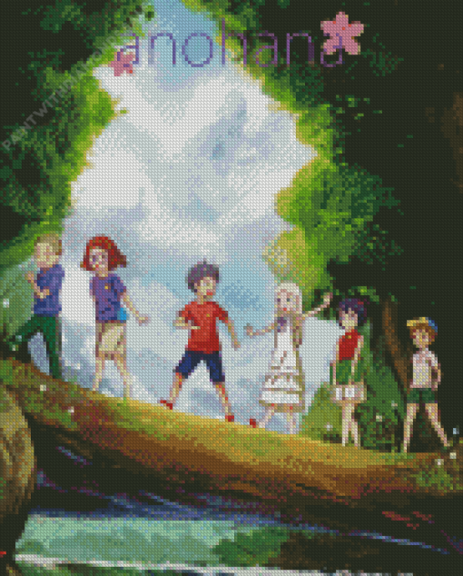 Anohana Diamond Painting