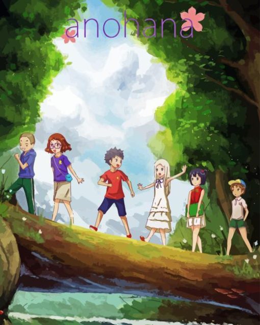 Anohana Diamond Painting