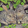 Baby Bunnies Diamond Painting