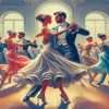 Ballroom Dancers Diamond Painting