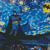 Batman Starry Night Diamond Painting