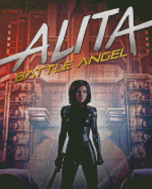 Battle Angel Alita Diamond Painting