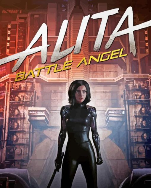 Battle Angel Alita Diamond Painting