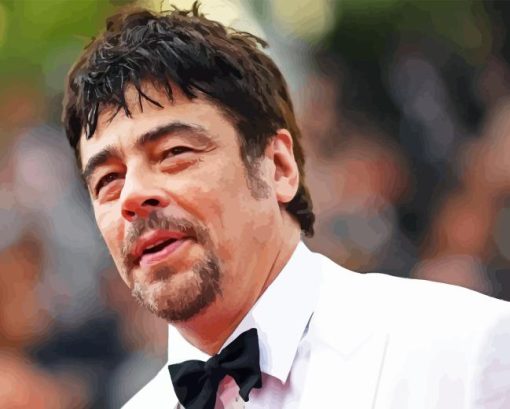 Benicio Del Toro Diamond Painting