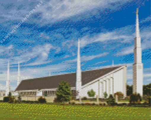 Boise Temple Diamond Painting