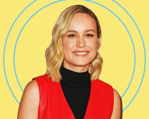 Brie Larson Diamond Painting