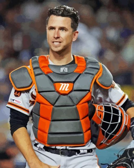 Buster Posey Diamond Painting