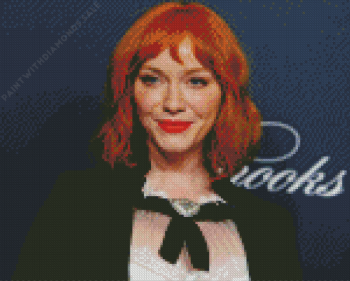 Christina Hendricks Diamond Painting