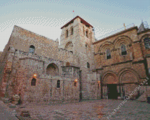 Church Of The Holy Sepulchre Diamond Painting