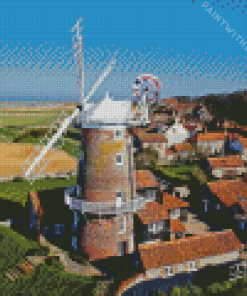 Cley Windmill Norfolk Diamond Painting