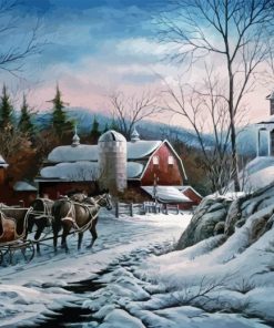 Coming Home Terry Redlin Diamond Painting