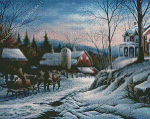 Coming Home Terry Redlin Diamond Painting