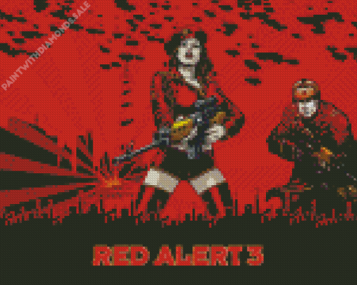 Command And Conquer Red Alert Diamond Painting