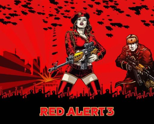 Command And Conquer Red Alert Diamond Painting