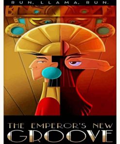 Disney The Emperors New Groove Poster Diamond Painting