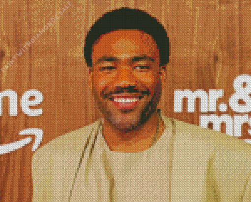 Donald Glover Diamond Painting