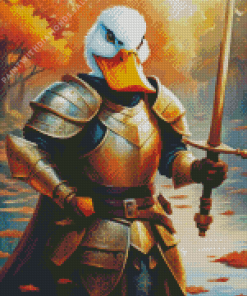 Duck Warrior Diamond Painting