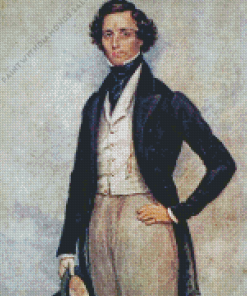 Felix Mendelssohn Diamond Painting