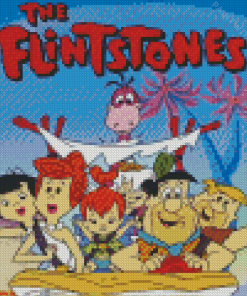 Flintstones And Jetsons Diamond Painting