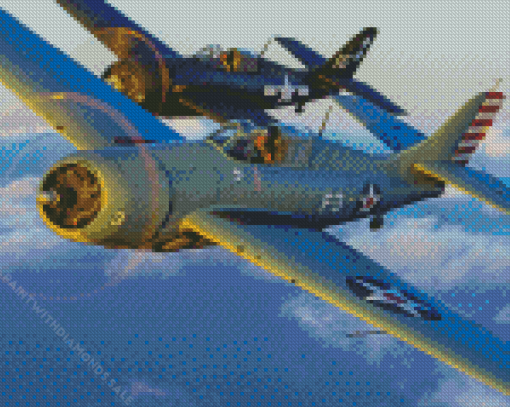 Grumman Wildcat Diamond Painting