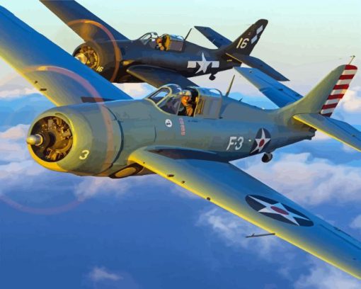 Grumman Wildcat Diamond Painting