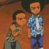 Huey And Riley Diamond Painting