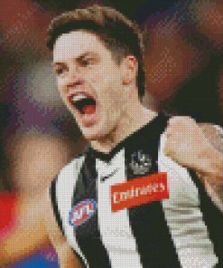 Jack Crisp Collingwood Diamond Painting