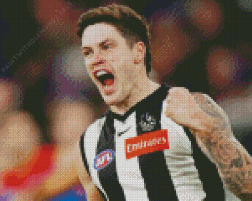 Jack Crisp Collingwood Diamond Painting