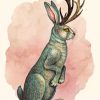 Jackalope Diamond Painting