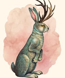 Jackalope Diamond Painting