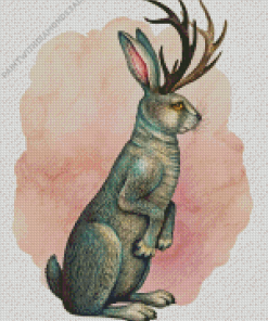 Jackalope Diamond Painting