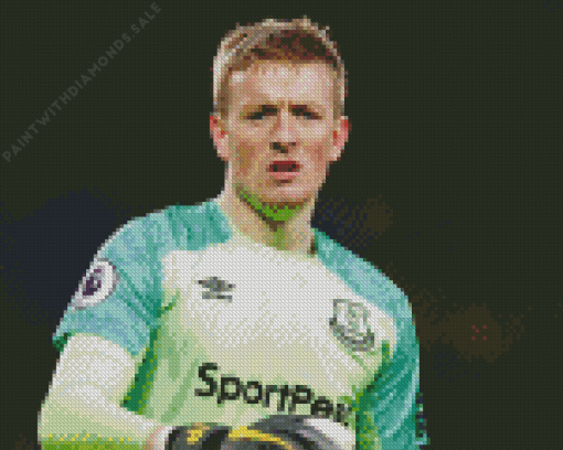 Jordan Pickford Diamond Painting