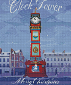 Jubilee Clock Tower Weymouth Poster Diamond Painting