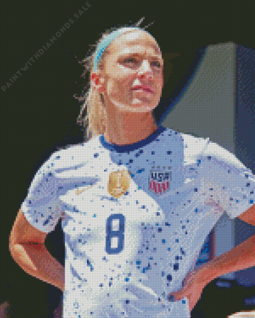 Julie Ertz Footballer Diamond Painting