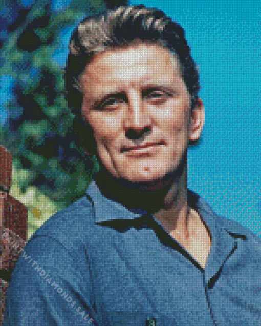 Kirk Douglas Diamond Painting