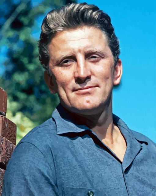 Kirk Douglas Diamond Painting